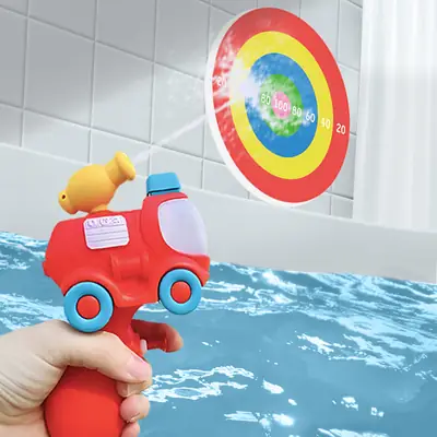 Cross-border e-commerce independent station children firemen warm fire sprinkler bath toys swimming pool games toys