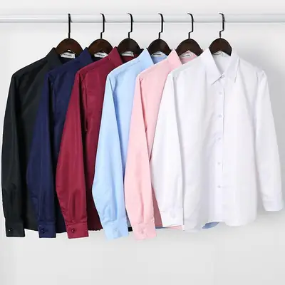Men's Red Button-Down Shirt for Weddings & Office