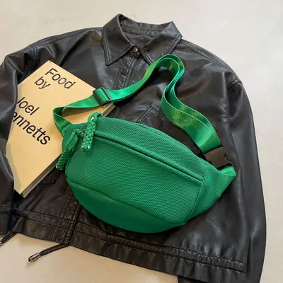 Green Crossbody Bag Women's Western Style Shoulder Strap