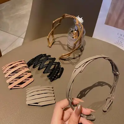 Retractable Hairpin Headband Non-Slip Travel Carry-On