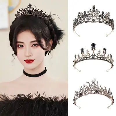 Goddess Birthday Crown Baroque Hair Accessories