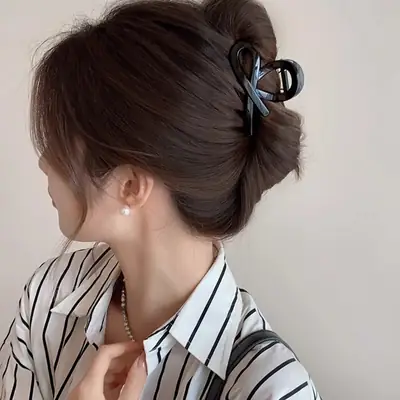 Niche Design Half Hair Grip Clip for Women 8cm