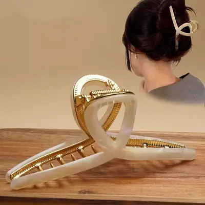 High Quality Large Cross Hairpin for Women Summer 2024