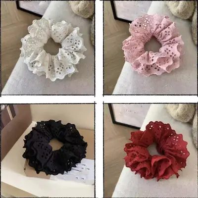 Lace Hair Tie with French Vintage Design