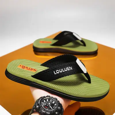 Louis van Orange Flip Flops for Men