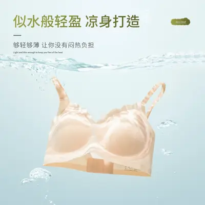 Ultra-Thin Jelly Strip Bra for Women