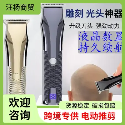 Electric Hair Clipper with 4 Blades & Fast Charging