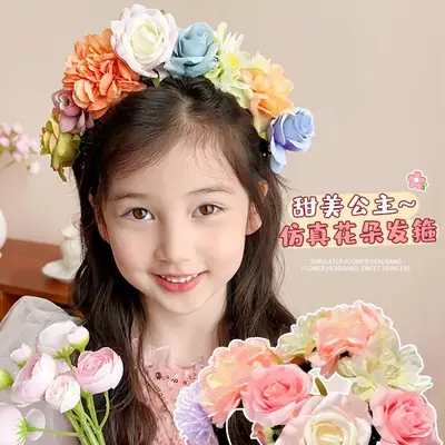 Artificial Flower Hairband for Girls New Style