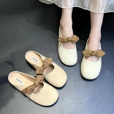 Women Bow Slip-On Flats Summer 2025
