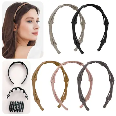 Women's Korean Fashion Hair Band Foldable Portable Non-slip