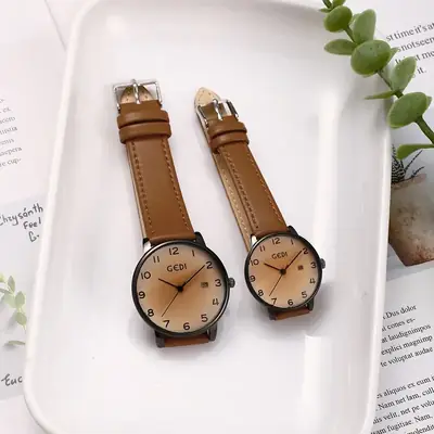 Goldie Vintage Leather Watch for Women