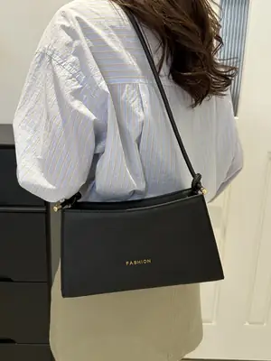 Women's Black Crossbody Bag for Summer 2024