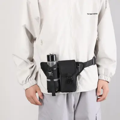 Tactical Water Cup Bag for Men Shoulder Crossbody