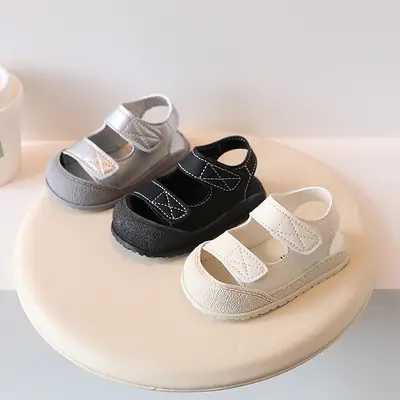 Summer Baby Shoes Simple Baby Girl Toe Sandals Toddler Shoes Baby Soft Sole Sandals for Boys 1-3 Years Old