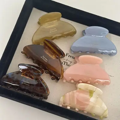 High Peach Acetic Acid Hairpin Clip for Women