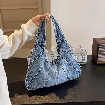 Women Denim Crossbody Bag 2026 New Style