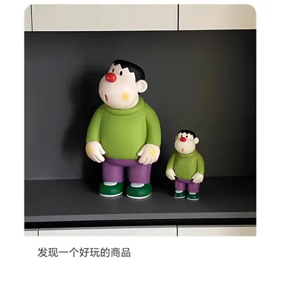 Send boyfriend classmate gift fat tiger ornaments tide play hand-made gift head source factory genuine goods movable fat tiger goofy