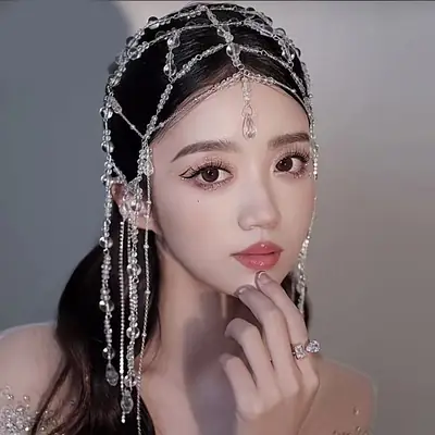 Crystal Fairy Sword Hair Accessory for Women