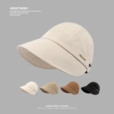 Women's UV Protection Sun Hat with Duck Tongue Fisherman Design