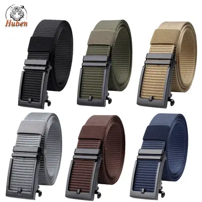 Toothless Alloy Tactical Belt Navy Blue Men's Belt