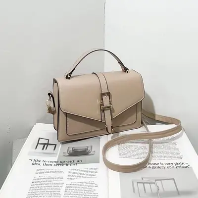 White Mini Shoulder Bag for Women 2024