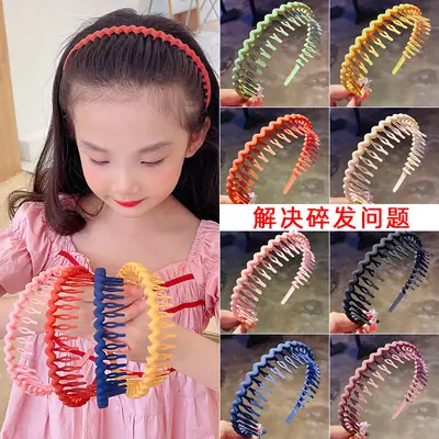 Anti-Slip Hair Clips for Girls, Teeth Design, Colorful