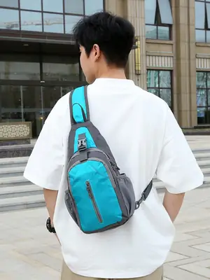 Ultra-light Crossbody Phone Bag with Water Repellent Design