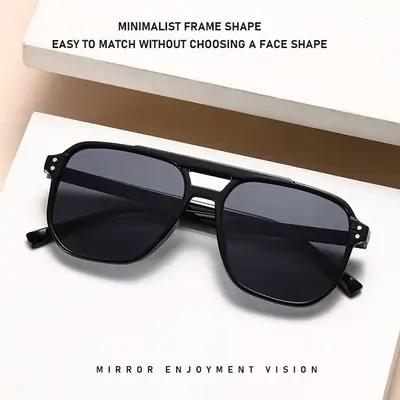 Square Frame Anti-UV Sunglasses for Women