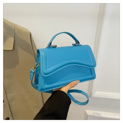 Women's 2024 Spring Shoulder Messenger Bags Black Red Blue Orange