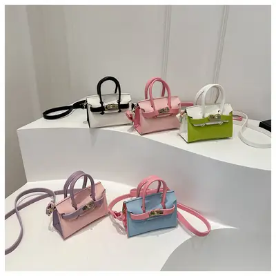 Green White Korean Style Shoulder Bag for Men Women