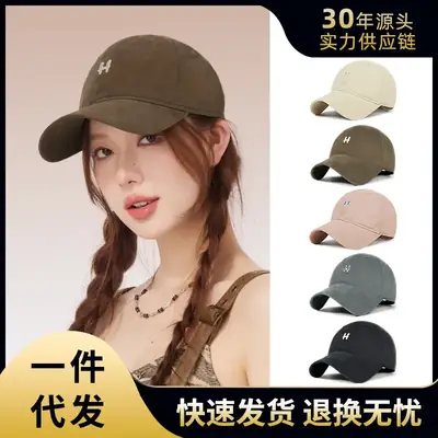 Women's Pure Cotton Baseball Cap Beige Spring Summer