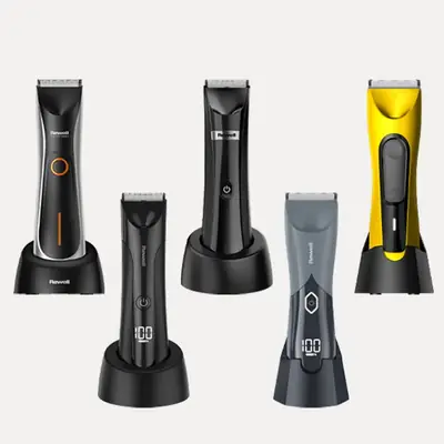 Electric Body Hair Trimmer Gold 108mm