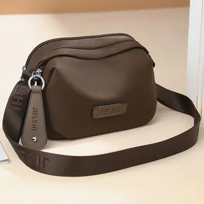 Japanese Trendy Black Crossbody Bag for Women