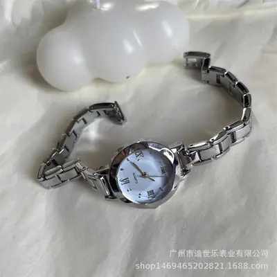 Explosive French Niche Watch Silver All-match Luxury