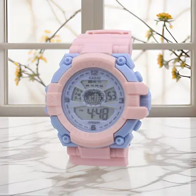 Luminous Kids Digital Watch with Waterproof Ring