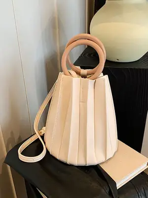 2026 Summer Pleated Bag for Women Crossbody Mobile