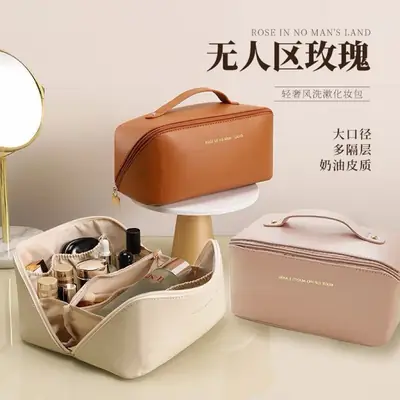 Large Capacity Satchel Travel Cosmetic Bag Women's Waterproof