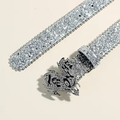 Rhinestone Belt Women's Decoration European American Fashion
