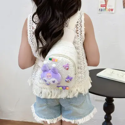 Cute Cartoon Doll Shoulder Bag for Girls 2024