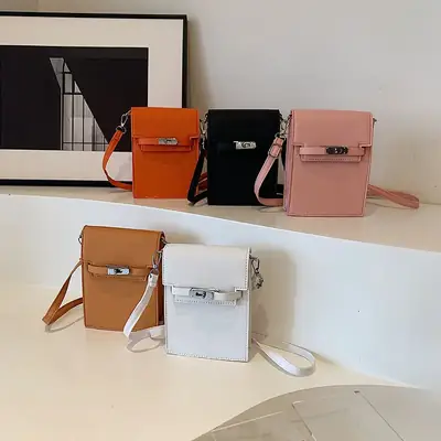 Nude Color Mini Crossbody Bag for Women 2024