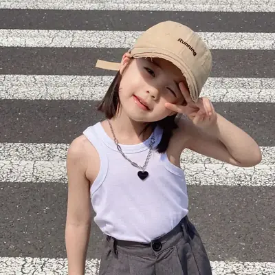 Kids Baseball Cap Sunshade Cap for Girls Boys 2024