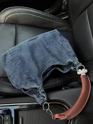 Women Denim Tote Bag 2026 Spring Summer Casual Commuter