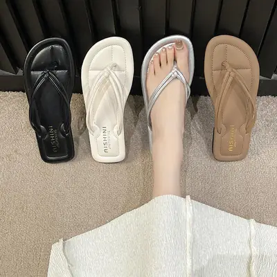 French Style Flip Flops for Women Summer Sandals