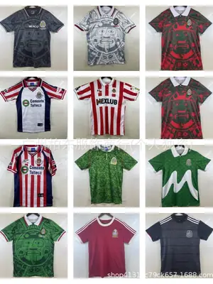 Wholesale of Less Popular 98 Mexico 99 Chivas Jerseys, One Piece Available for Dropshipping, Player Version, Retro Classic Football