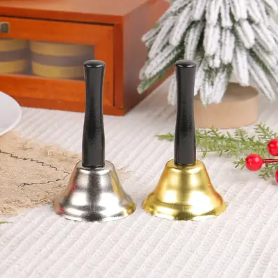 Christmas Hand Bell Gold Silver 49g
