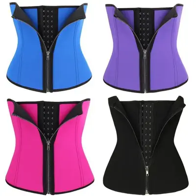 Purple Waist Shaper for Women's Slimming & Abdominal Training
