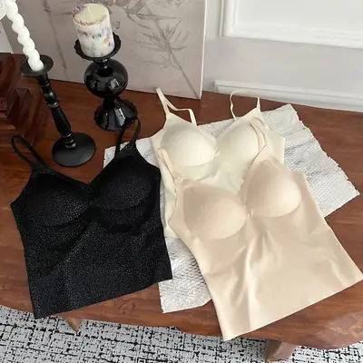 Two-in-one Bra with Chest Pad for Women