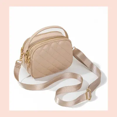 Women's Black Quilted Crossbody & Shoulder Bags 2024