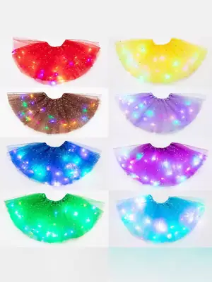 Adult Led Mesh Tutu Skirt with Lights