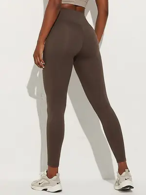 Plus Size Yoga Suit No Line Sports Fitness Pants Tight Peach Hip High Waist